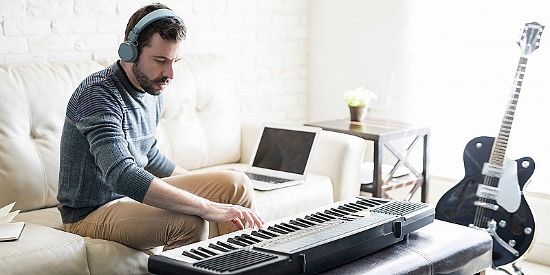 Muziekles op afstand
