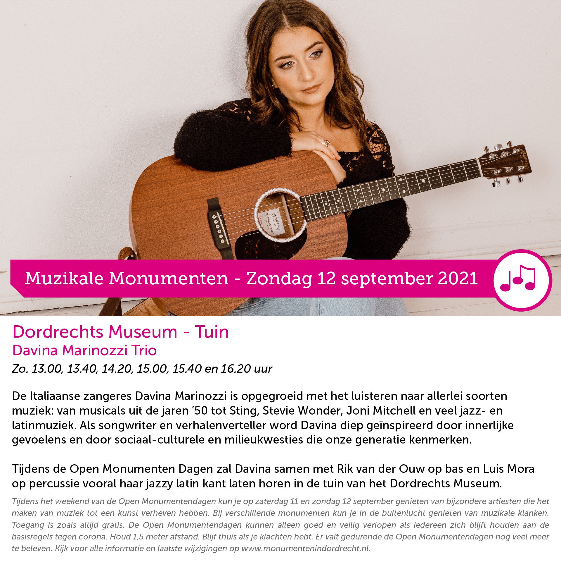 Muzikale Monumenten Dordrecht 2021-04