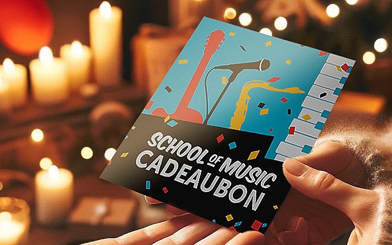 Cadeaubon met kerst